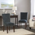 thumbnail image 7 of HomePop Parsons Velvet Dining Chairs (set of 2), 7 of 7