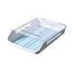 thumbnail image 1 of Injueey Caja de huevos rodante automática Gran capacidad de almacenamiento Contenedor de huevos de cocina Cajón de huevos anti-rotura Organizador de Organizadores de utensilios de cocina Azul Injueey HA026958-02, 1 of 6