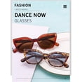 thumbnail image 2 of Lunettes de Soleil Décoratives Rétro de Rue Cadre Rond Hommes et Femmes pour Vacances en Plein Air Plage (Couleur : C, Taille : Medium), 2 of 4