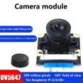 thumbnail image 4 of 160 Degree OV5647 Camera Module for 3B+ 4B Adjustable Focus HD 5 Million Pixel 2592x1944 with FFC Cable, 4 of 5