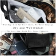 thumbnail image 4 of Columbus Day Travel Tote, Yoga Bag, Dance Bag, Luggage Bag - Sports Bag, Size 17.7 Inches. Interior Zipper Pocket. Large Capacity, 4 of 6