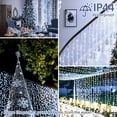 thumbnail image 5 of Scidweet Christmas Lights Decorations, 196FT 600 LED Fairy String Lights Christmas Tree with Remote for Indoor Outdoor Home Holiday Wedding Xmas Decor, White, 5 of 7