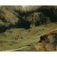 thumbnail image 3 of Alexandre Calame 24x20 Black Modern Framed Museum Art Print Titled - Rosenlaui Alp (1850-1855), 3 of 5