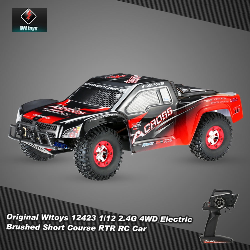 Wltoys 12423 1/12 2.4G 4WD Electric Brushed Short Course RTR RC Car