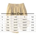 thumbnail image 4 of FRSASU Women's Cargo Shorts Baggy High Waisted Summer Hiking Stretchy Chino Bermuda Shorts with Pockets Yellow, 4 of 4