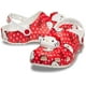 thumbnail image 4 of Zuecos Crocs Clásicos Hello Kitty en Rojo Multi Talla 9M/11W, 4 of 6