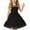 Style1-Black, variant on Xdegoge Little Girls Clothes Toddler Girls Dresses 5T Party Contrast Mesh Puff Long Sleeve Dress Kids High Waist A Line Casual Party Sundress Summer Flowing Tiered Layered Midi Dresses