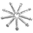 thumbnail image 6 of FRCOLOR 25 Pcs Bolt Wall Anchors Masonry 6.30X1.70X1.70CM Silver, 6 of 8