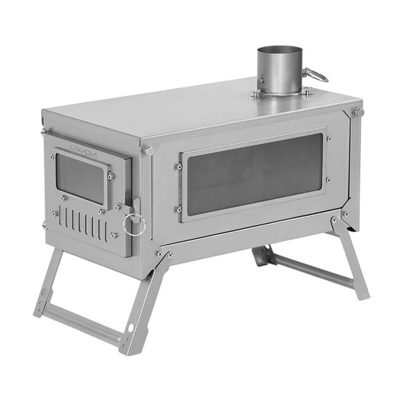 Tent Stove,Tent Stove Wood Stove Stove Wood Stove Alloy Qisuo Mewmewcat Buzhi Silver