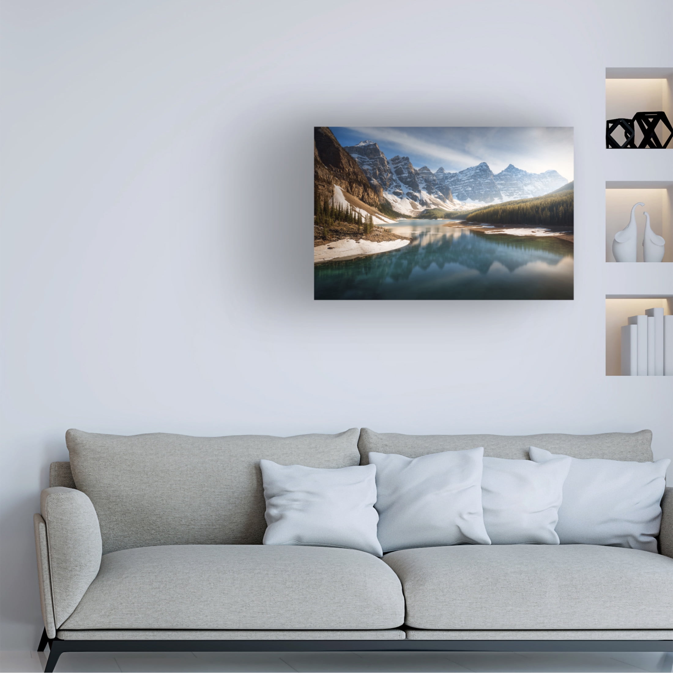 Canvas Wall Art - Juan Pablo De 'An Old Friend ' Wall Art for Living Room, Bedroom, or Office D?cor by Trademark Fine Art - 19 x 12 Inches