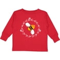 thumbnail image 3 of Inktastic Bee Cute Kids Honeybee Girls Long Sleeve Toddler T-Shirt, 3 of 5