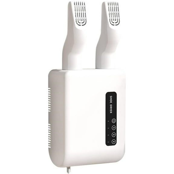 Boriyuan Boot Dryer Shoe Dryer with Heat Blower, Adjustable 3 Timer - Boot Dryers and Dry for Shoes, Gloves, Hats, Socks (White)