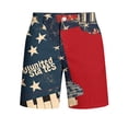 thumbnail image 7 of Jessboyy Men's 4th of July Cargo Shorts American Flag Printed 250 Anniversary Patriotic Shorts with Pockets no Belt Independence Day Multicolor,S, 7 of 7