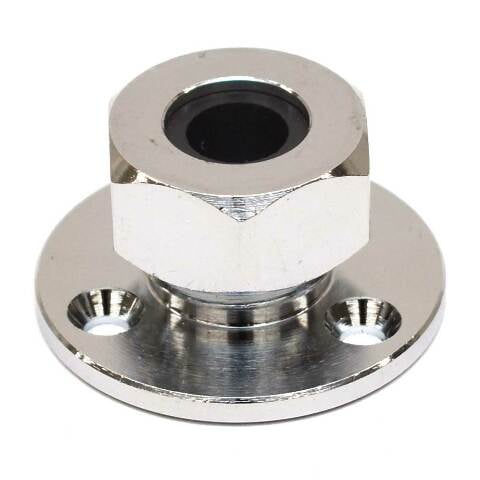 Boat Coax Cable Outlet 181859 | RGU-8U Thru-Deck Seal 3/8 Inch Chrome