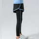 thumbnail image 4 of Odeerbi 6-14 Años Niñas Yoga Leggings Con Pantalones Cortos Workout Dance Athletic Sports Pantalones Verano Protección Solar Pantalones Cintura Alta, 4 of 6