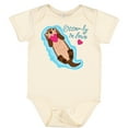 thumbnail image 3 of Inktastic Otter-ly in Love-otter with Heart Boys or Girls Baby Bodysuit, 3 of 5
