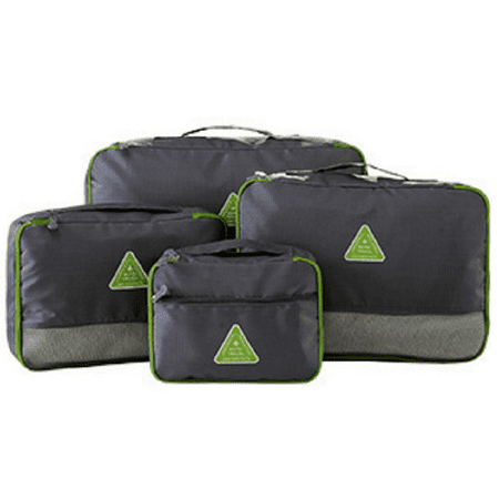 Packing Cubes Travel Luggage Packing Organizers Gray - 4pc Value