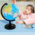 thumbnail image 1 of SPOORYYO Dancing Rotating Earth Model Educational Toy for Learning Geography Travel World Events, 1 of 8