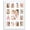 White, variant on 12x16 School Year Picture Frame K-12 Displays One 5x7 Photo and Twelve 2.5x3.5 Pictures Graduation Photo Collage Wall Hanging Collage School Picture Frame Black