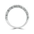 thumbnail image 2 of 1/10ct Vintage Diamond Wedding Ring 14K White Gold, 2 of 2