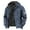 Navy, variant on Gravel Gear Rain Jacket Outer Wears Men Winter Coat Fashion Men's Winter Work Coats Winter Jackets for Men for Work Casual Hooded Jacket Lightweight Warm Outdoor Sport Coat For Hiking Travel