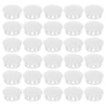 thumbnail image 1 of Phenofice 30Pcs Plastic Plugs Covers For Holes In Tile And Cabinets Made Of White Plastic, 1 of 8