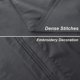 thumbnail image 3 of Fundas de almohada LzGUNGY de microfibra cepillada suave paquete de 2 tamaño King gris oscuro, 3 of 5