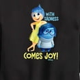 thumbnail image 3 of Inside Out - With Sadness Comes Joy - Toddler And Youth Crewneck Fleece Sweatshirt, 3 of 5