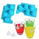 thumbnail image 3 of Bandeja de silicona for cubitos de hielo de tiburón, divertido molde for cubitos de hielo con forma de tiburón for fiestas, bebidas y postres, 3 of 5