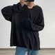 thumbnail image 4 of Camiseta de manga larga para hombre con cuello en V, camiseta informal minimalista a la moda para hombre para uso diario al aire libre, 4 of 8