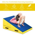 thumbnail image 4 of Costway Incline Gymnastics Mat Cheese Wedge Tumbling Mat w/Zipper Handle Home Training, 4 of 10