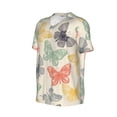 thumbnail image 2 of Balery Butterfly Baseball Jersey for Men Casual Button Down Shirts Short Sleeve Active Team Sports Uniform-Large, 2 of 9