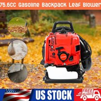 Gas Leaf Blower, 75.6CC 5 HP 2-Cycle Backpack Leaf Blower with 900 CFM , 210 MPH Powerful Clearing Performance and Ergonomic Harness System, Gifts for dad