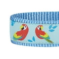 thumbnail image 4 of Blueberry Pet Statement Funny Parrot Designer Adjustable Dog Collar, Small, Neck 12"-16", 4 of 5