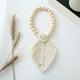 thumbnail image 5 of Abrazaderas De Cortina De Cuerda De Cuentas De Madera, Abrazaderas De Puerta Tejidas a Mano, Accesorios Decorativos Longitud Ajustable Estilo Bohemio, Decoraci N Del Hogar Ideales Para, 5 of 5