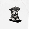 thumbnail image 4 of Inktastic Schnauzer Pup Boys or Girls Baby Bodysuit, 4 of 5
