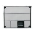 thumbnail image 2 of Universal Metal Mesh Drawer Organizer 15 x 11 7/8 x 2 1/2 Black (UNV20021), 2 of 6