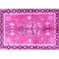 thumbnail image 1 of Ahgly Company Indoor Rectangle Persian Pink Traditional Area Rugs, 8' x 10', 1 of 4