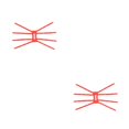 thumbnail image 2 of Methold Soporte Universal portátil para coche, soporte para teléfono de araña, soporte para escritorio de coche, soporte perezoso, soporte ajustable rojo 2piezas, 2 of 5