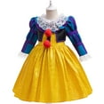 thumbnail image 3 of Girls Pennywise Costume Clown Horror Halloween Cosplay Dress, 3 of 5
