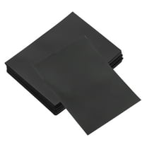 LOLIPPYY 50Pcs Frosted Black Card Sleeves for Durable Protection and Display of Baseball Cards