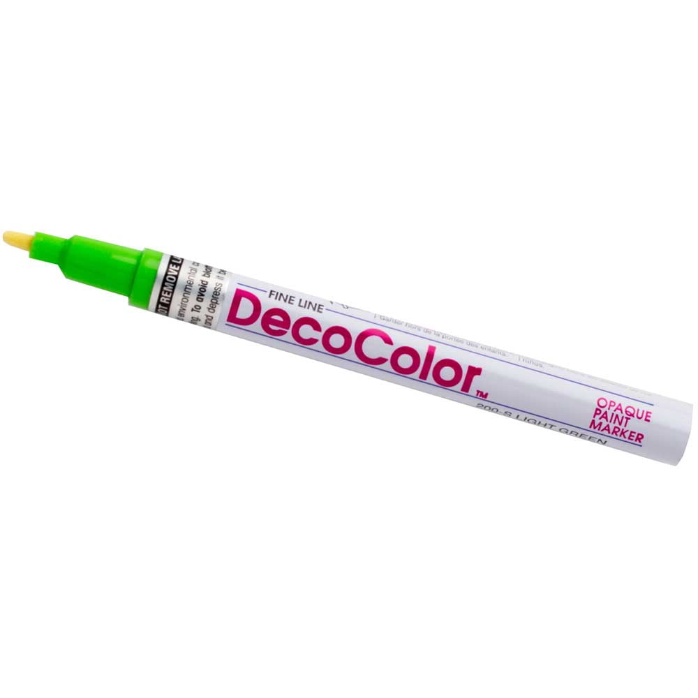 Marvy Uchida Fine Line Opaque Paint Marker, 1/Pack, Light Green
