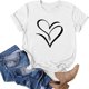 thumbnail image 4 of Fiudx Tops para Mujer Blusa Informal de Manga Corta con Estampado de Cuello Redondo para Mujer, 4 of 5