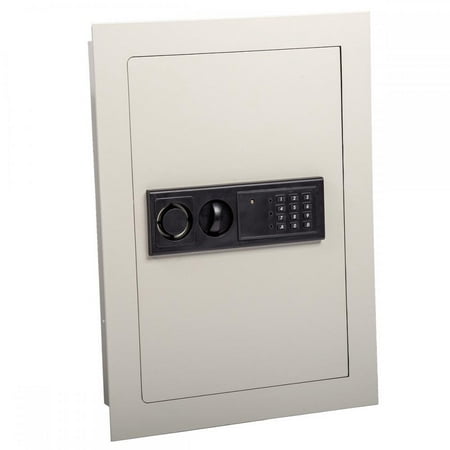 0.8CF Home Security Lock Gun Box Electronic Digital Flat Recessed Wall