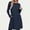 #32Navy, variant on Byworldtasic Women's Knit Dress Long Sleeve Casual Crew Neck Tunic Dresses with Pockets Button Side Fall Winter Trendy Dress