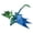 Blue+green, variant on 3D Printed Dragon With Horns Desktop Decoration