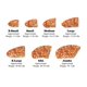 thumbnail image 3 of Gorros de uñas Pretty Claws Treasure Gold Glitter para perro, tamaño XXL, 3 of 4