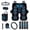 Butterfly Blue, variant on KUIFORTI Floral Turtle Car Seat Covers Wear-Resistant 15 Pack Automotive Rear Front Seat Protector Comfortable Easy to Install Washable Universal Fit Most Vehicles Cars SUV