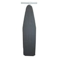 thumbnail image 2 of Homz T Leg Ironing Board w/ Cotton Cover & 53 by 13 Inch Steel Top, Gray, 2 of 9