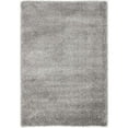 thumbnail image 4 of SAFAVIEH Santa Monica Chelsey Solid Shag Area Rug, Silver, 6'7" x 6'7" Round, 4 of 8